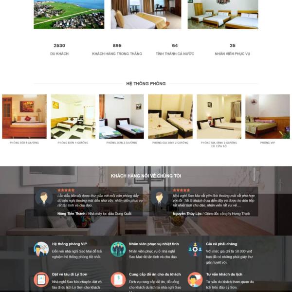 Theme WordPress khách sạn nhà nghỉ