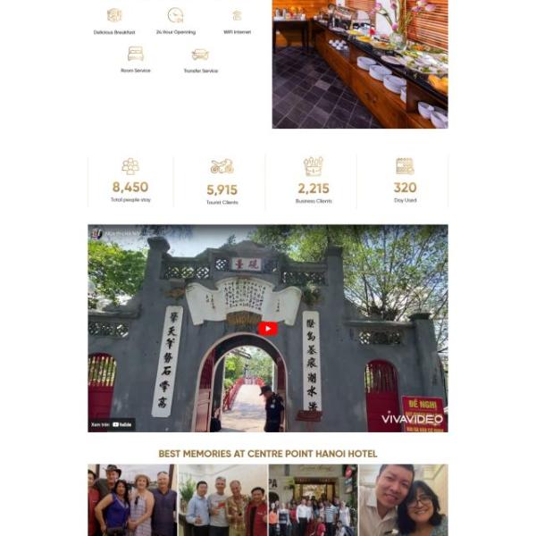 Theme WordPress khách sạn 7 có đặt phòng