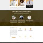 Theme WordPress khóa học 4