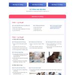 Theme WordPress lading pape khóa học cho bé