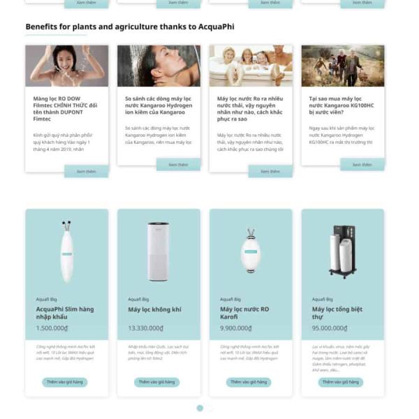 Theme WordPress bán máy lọc nước 4