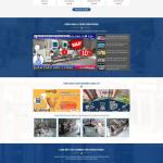 Theme WordPress máy cắt máy cơ khí 2