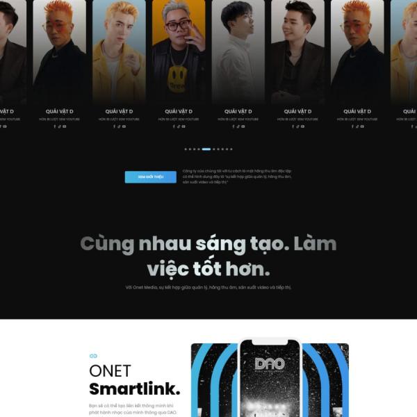 Theme WordPress công ty media
