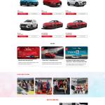 Theme WordPress showroom ô tô bán xe MG