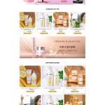 Theme WordPress mỹ phẩm 03