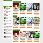 Theme WordPress shop mỹ phẩm 2