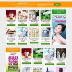 Theme WordPress shop mỹ phẩm 3