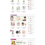 Theme WordPress mỹ phẩm 8