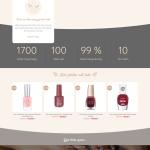 Theme WordPress dịch vụ nail và phụ kiện