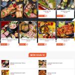 Theme WordPress nhà hàng 6