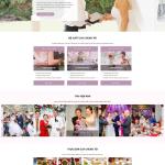 Theme WordPress nhà hàng tiệc cưới