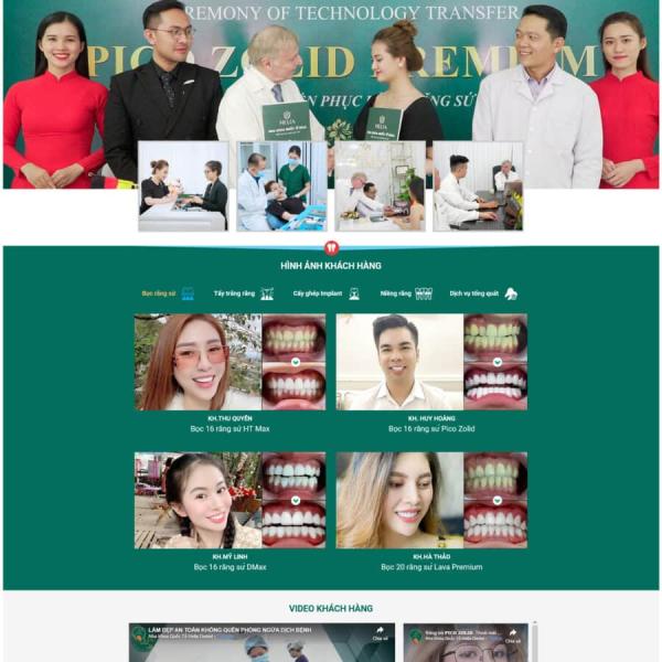 Theme WordPress nha khoa 1