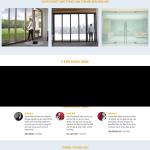 Theme WordPress nhôm kính 2