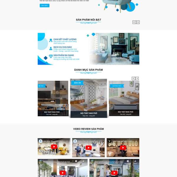 Theme WordPress công ty nội thất 11