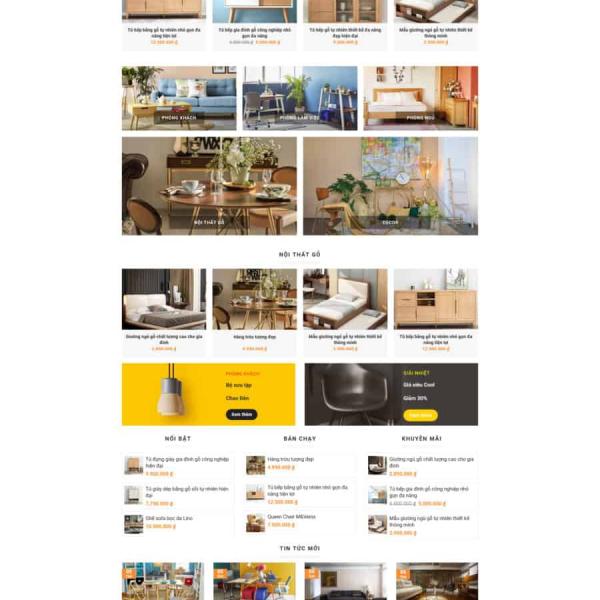 Theme WordPress công ty nội thất 15