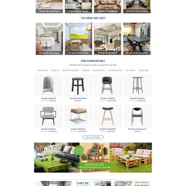 Theme WordPress bán nội thất 22