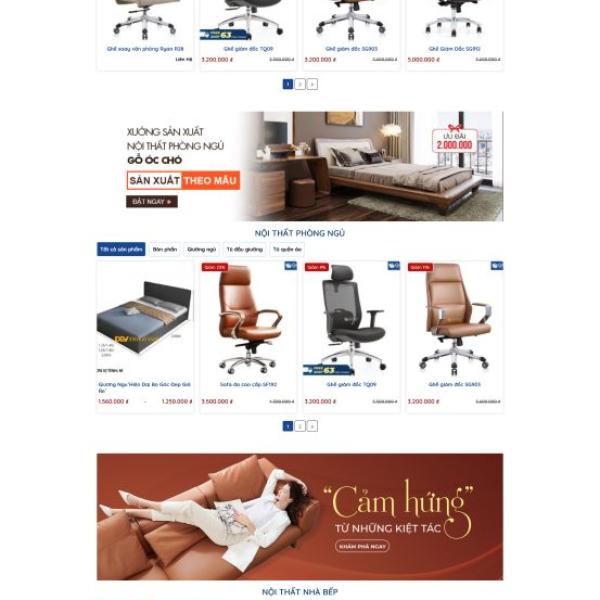 Theme WordPress bán nội thất 56