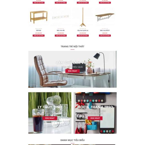 Theme WordPress công ty nội thất 7