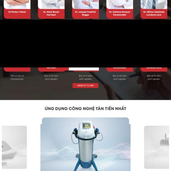 Theme WordPress phòng khám y tế