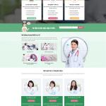 Theme WordPress phòng khám đa khoa 4