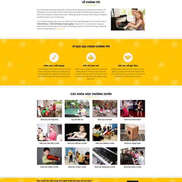 Theme WordPress shop piano
