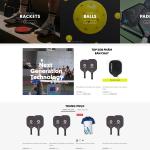 Theme WordPress bán vợt pickleball 3 giống Joola