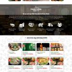 Theme WordPress quán nhậu, nhà hàng ẩm thực
