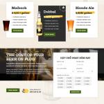 Theme WordPress nhà hàng bán rượu bia, bar