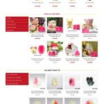 Theme WordPress nguyên liệu pha chế