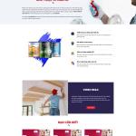 Theme WordPress bán sơn nước 01
