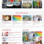 Theme WordPress sơn nước 2