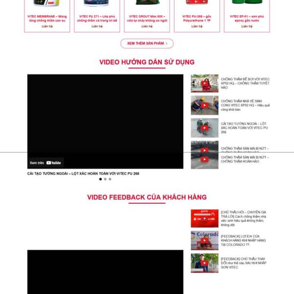 Theme WordPress sơn nước