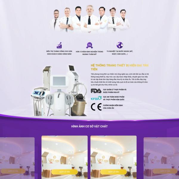 Theme WordPress spa thẩm mỹ 18
