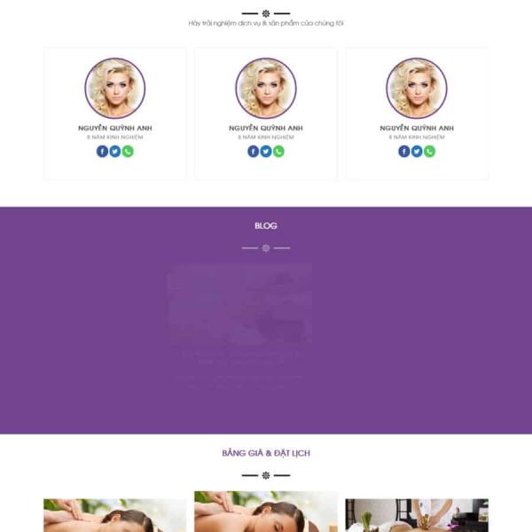 Theme WordPress spa 6