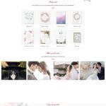 Theme WordPress studio áo cưới 3
