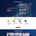 Landing page bán khóa học đầu tư doanh nhân