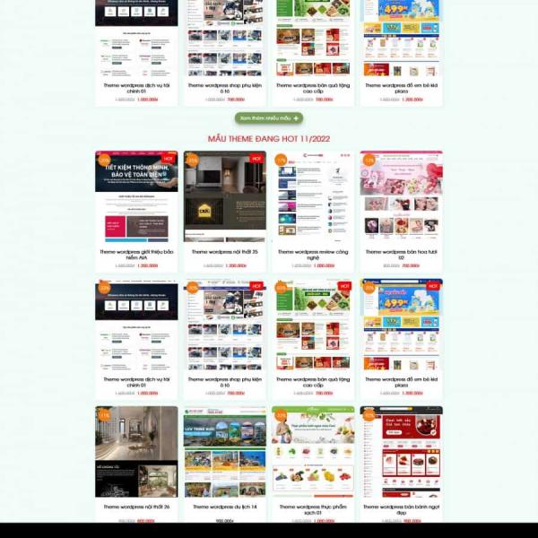 Theme WordPress bán theme