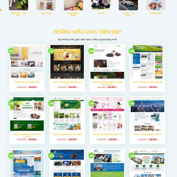 Theme WordPress công ty thiết kế web 7