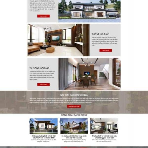 Theme WordPress nội thất thiết kế xây dựng 01