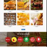 Theme WordPress mật ong 3