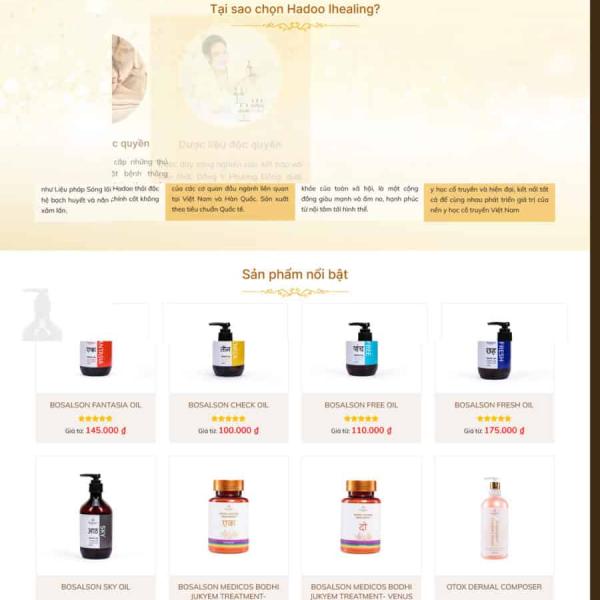 Theme WordPress mỹ phẩm 18