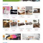 Theme WordPress nội thất mộc