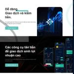 Theme WordPress sàn giao dịch tiền ảo 2