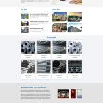 Theme WordPress giới thiệu công ty thép, vlxd