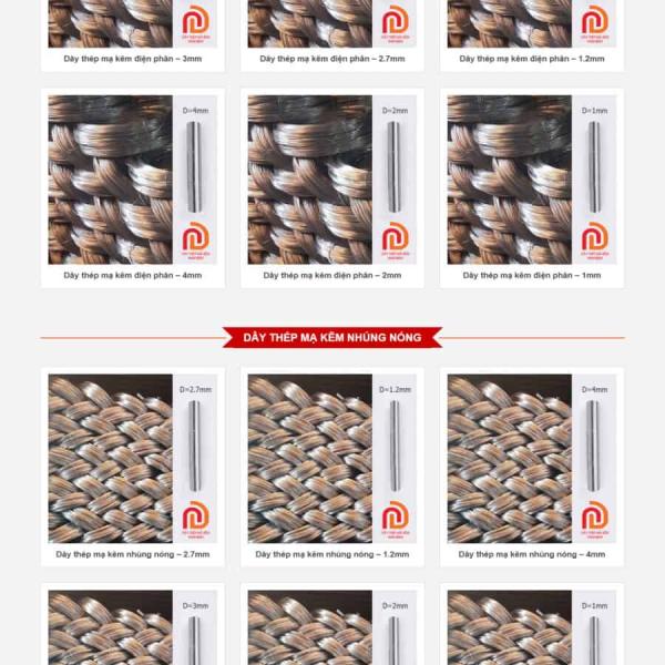 Theme WordPress công ty sắt thép