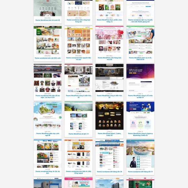 Theme WordPress công ty thiết kế website đẹp mắt chuẩn SEO