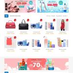 Theme WordPress bán thời trang mỹ phẩm 11