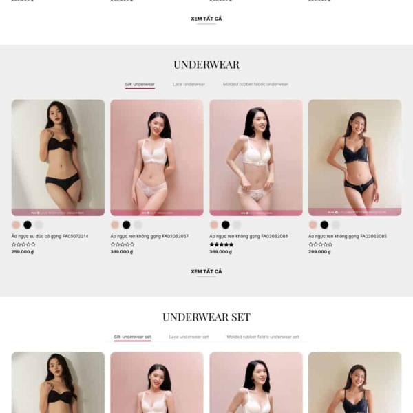 Theme WordPress bán shop thời trang nội y 15