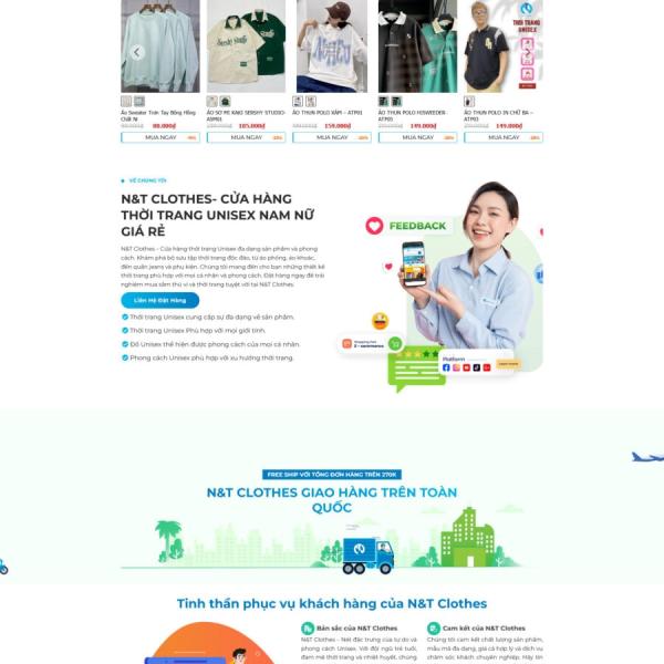 Theme WordPress thời trang 16 chuẩn đẹp