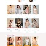 Theme WordPress bán đồ thời trang váy ngủ đồ lót